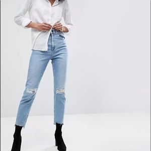 ASOS High Waist Denim Jeans